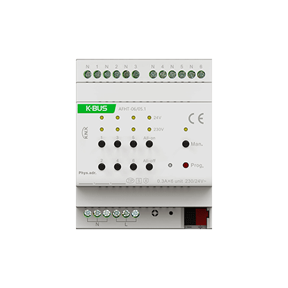 6路加熱執行器