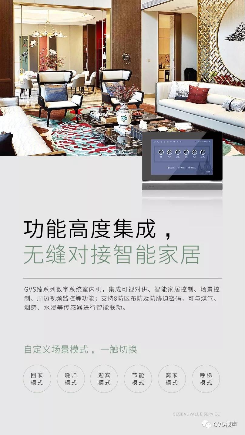 GVS臻系列數字系統室內機